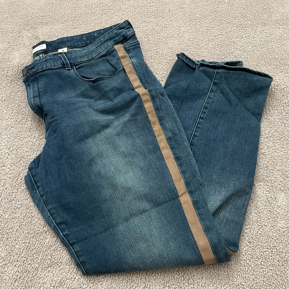 Coldwater Creek Women’s Straight Leg Denim Jeans Size 18